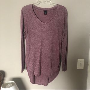 Rue21 Medium Maroon High Low Top